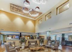 Legacy Village Fireplace Lobby